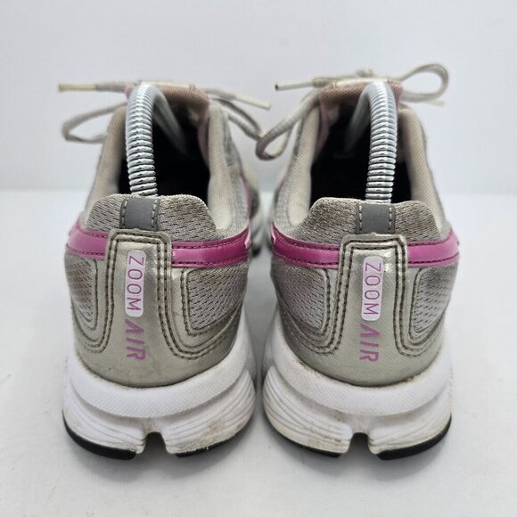 vintage Nike | Zoom Air Explosion silver pink futuristic sporty sneakers WMS 9.5 - Picture 6 of 9